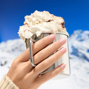 MANUCURIST Semi-permanent LED Green Flash Milky Pink