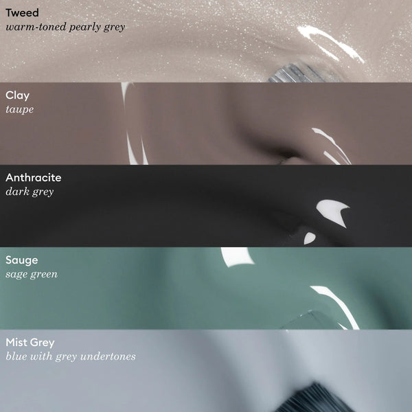 MANUCURIST Green Nail Polish Mist Grey