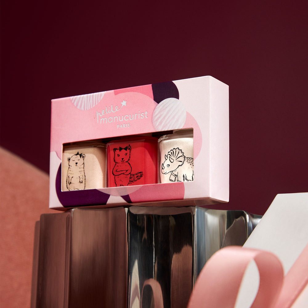 Manucurist Petite Manucurist Set with three kids nail polishes
