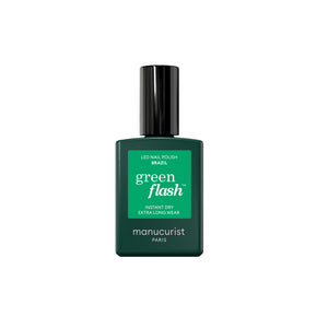 MANUCURIST Green Flash LED Nail Polish Brazil