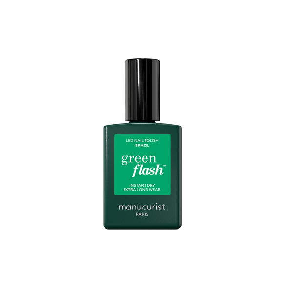 MANUCURIST Green Flash LED Nail Polish Brazil