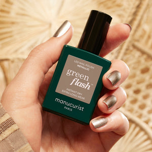 MANUCURIST Green Flash™ LED Nail Polish Metallic