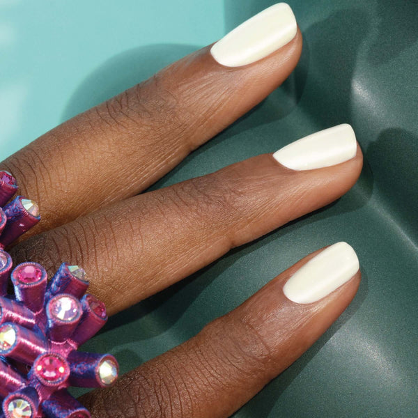 MANUCURIST Semi-permanent LED Green Flash Porcelaine