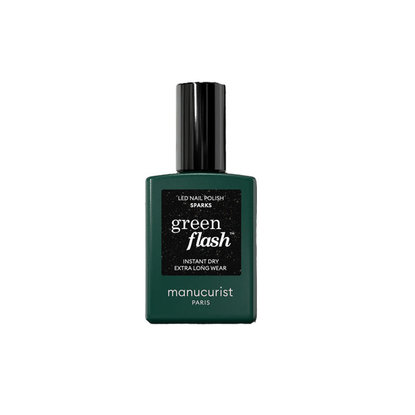 MANUCURIST Green Flash™ LED Nail Polish Sparks