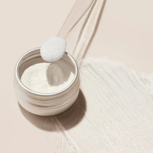 MANUCURIST White Glazed Effect Powder