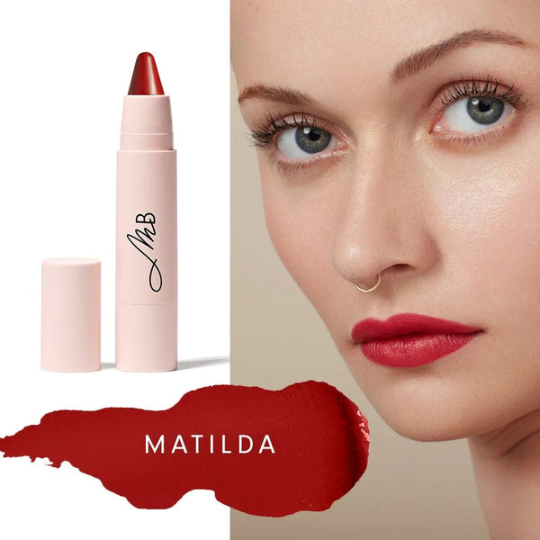 MONIKA BLUNDER BEAUTY Kissen Lush Lipstick Crayon matilda