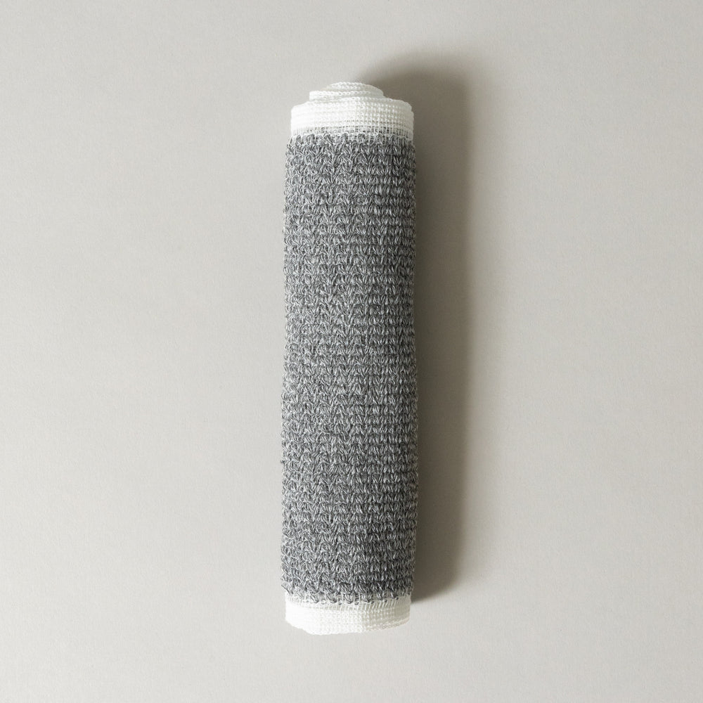 MORIHATA BINCHOTAN Binchotan Charcoal Body Scrub Towel
