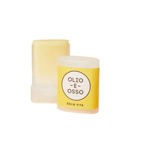 OLIO E OSSO Balm Vita in a tube packaging on white background