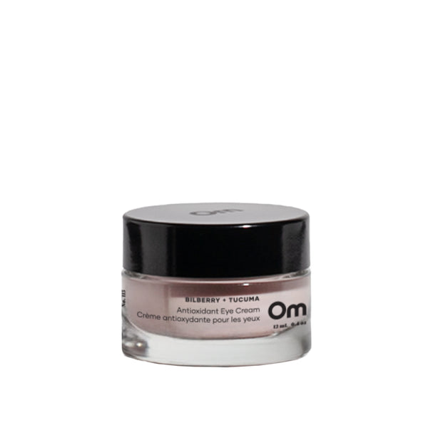Om Organics Bilberry + Tucuma Antioxidant Eye Cream - Antioxidant-rich eye cream to reduce the appearance of puffiness, fine lines, and dark circles.