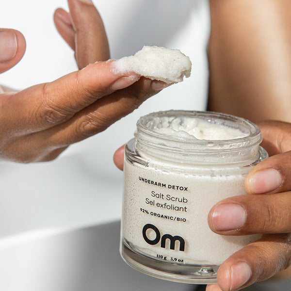 OM ORGANICS Underarm Salt Scrub