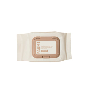 PAUME Cleansing Hand and Body Wipes – plant-based, alcohol-free wipes for a gentle cleanse and lasting hydration.