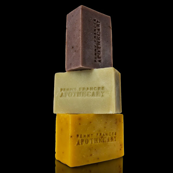 PENNY FRANCES APOTHECARY - Geranium & Black Pepper Botanical Soap Bar