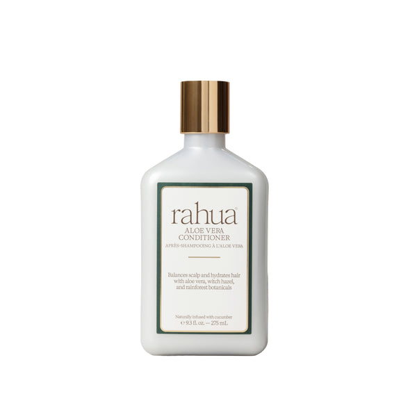Rahua Aloe Vera Conditioner bottle with aloe and cucumber ingredients