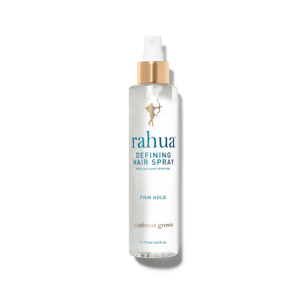 RAHUA Defining Hair Spray – non-aerosol, plant-based styling spray for firm, flexible hold and smooth, touchable hair.