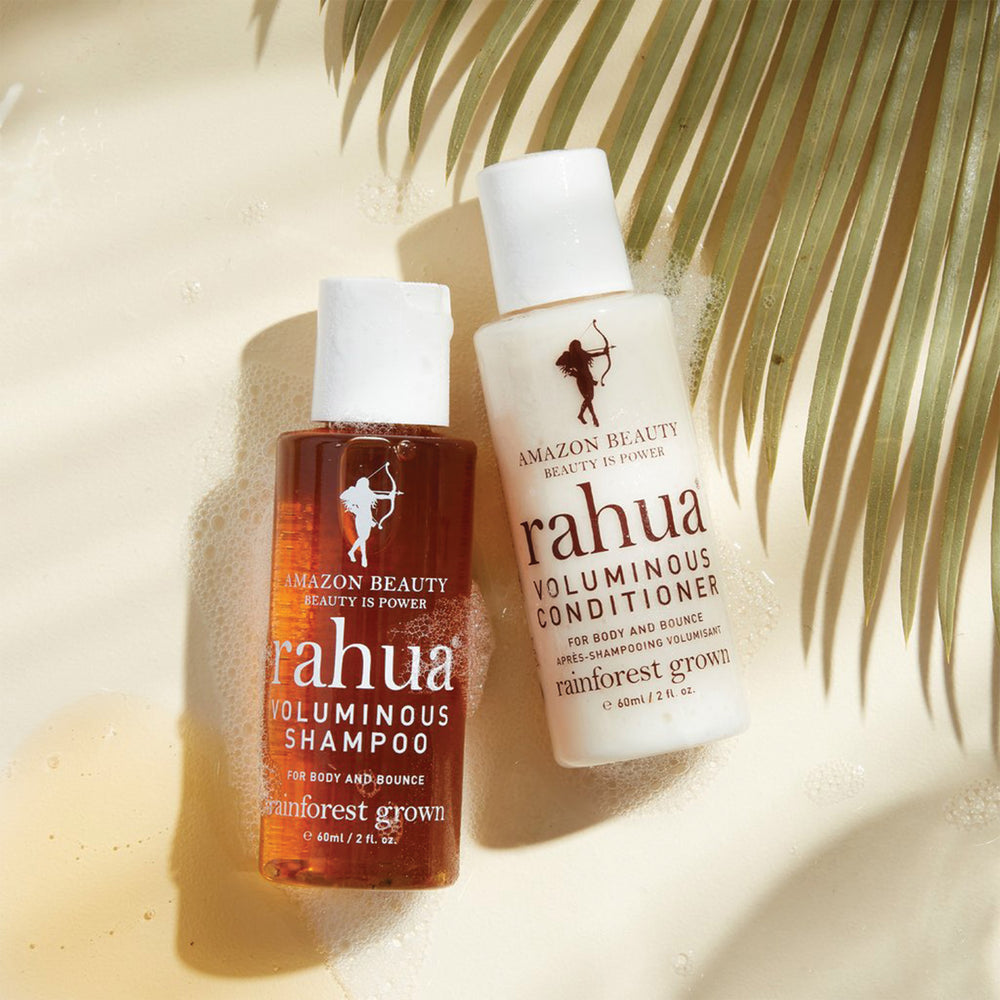 Rahua Voluminous Travel Duo for lightweight, bouncy hair.