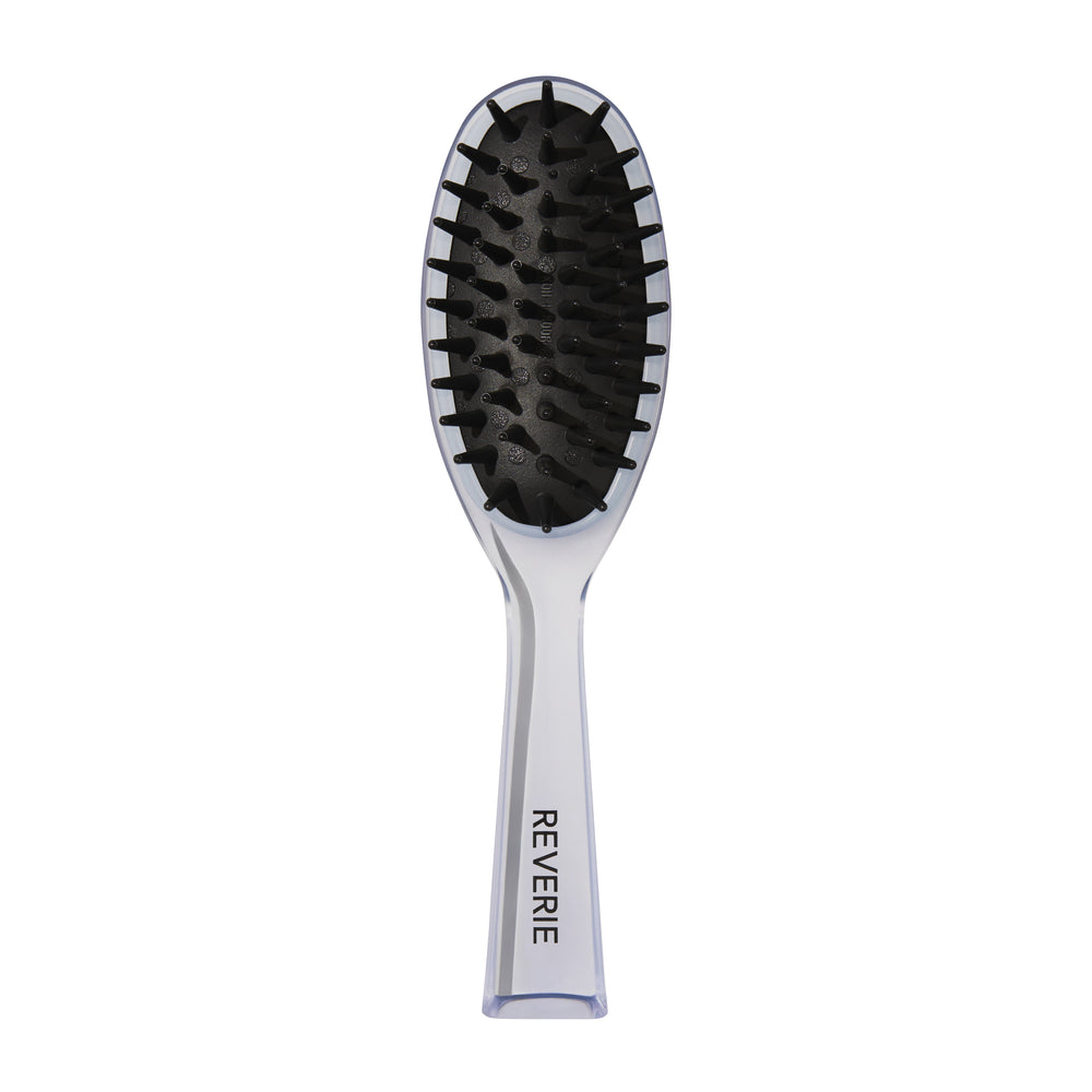 Reverie Good Detangling Hair Brush with cone-shaped pins, designed for gentle detangling without breakage, handcrafted in Italy.