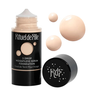 RITUEL DE FILLE 3 Drop Weightless Serum Foundation potion #110