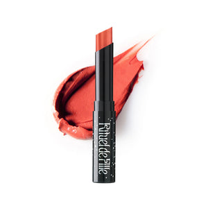 Rituel de Fille Enchanted Lip Sheer in Bittersweet, dusty peach-pink shade in tube.