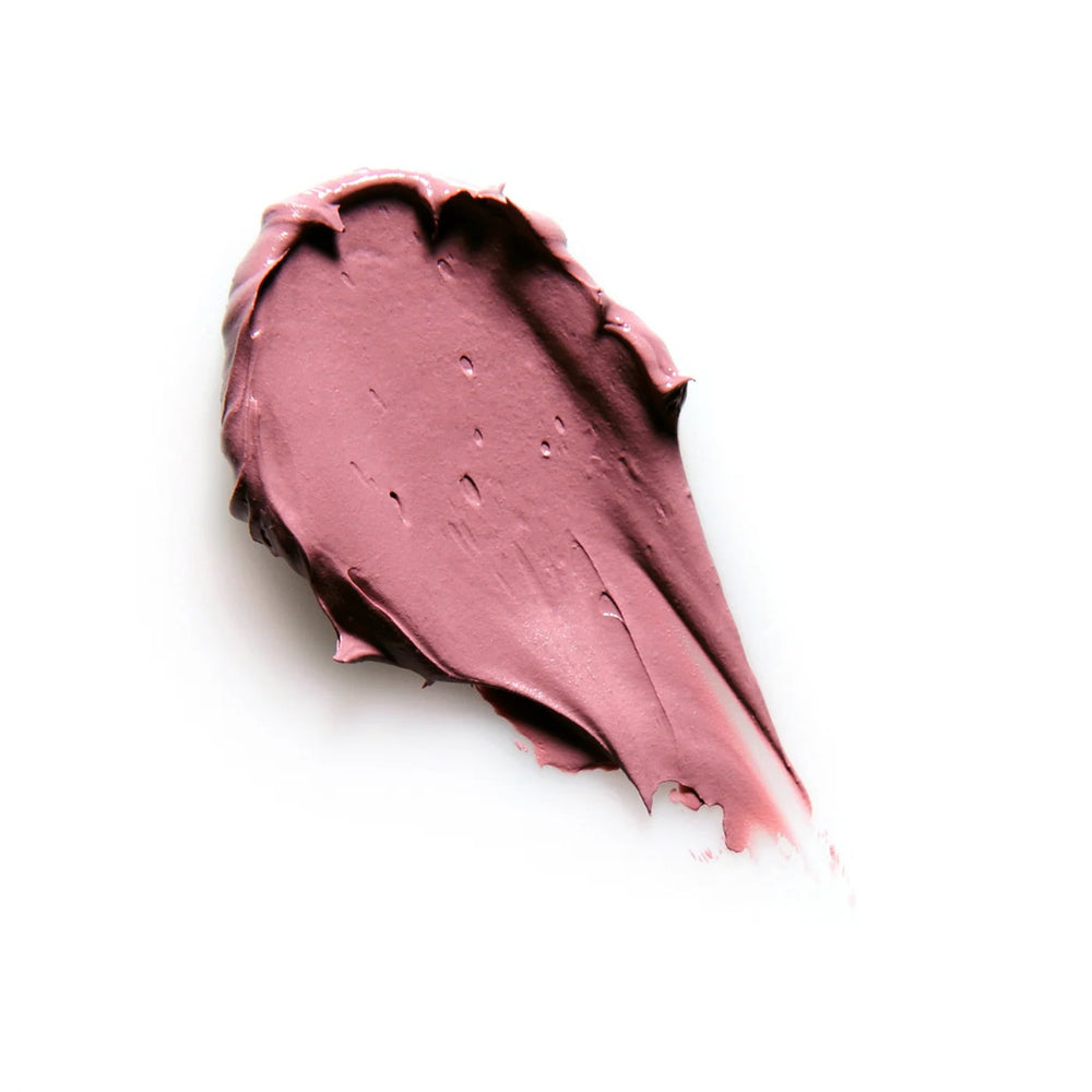 Rituel de Fille Forbidden Lipstick in Hex, semi-matte cool-toned rose quartz pink shade.