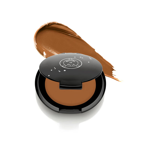 RITUEL DE FILLE Ethereal Veil Conceal and Cover in Dione, deep golden undertone concealer and foundation balm