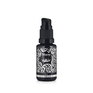 Siam Seas Sai Clear Skin Serum 20ml black bottle with a pump with natural hydrating ingredients