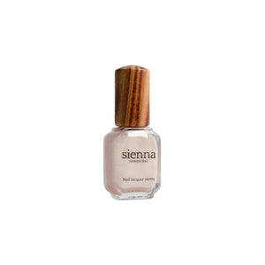 Sienna Byron Bay Glimmer Nail Polish - a holographic shimmer nail polish in an eco-friendly bottle.