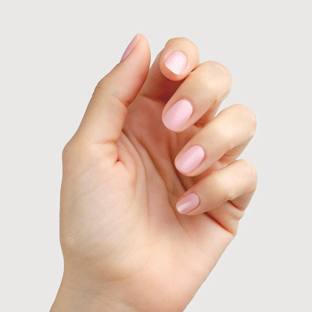  Sienna Byron Bay Magic Nail Polish – shimmering cherry blossom pink with silver-white shimmer.