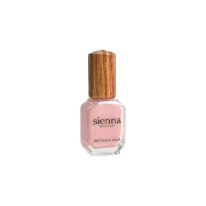  Sienna Byron Bay Magic Nail Polish – shimmering cherry blossom pink with silver-white shimmer.