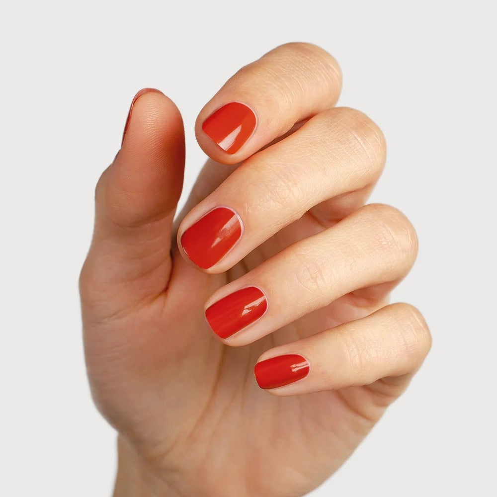 SIENNA BYRON BAY Soulful Nail Polish in Deep Terracotta Crème – a bold yet earthy shade with vintage appeal.