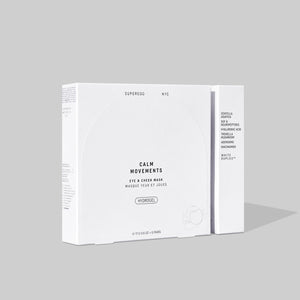 SUPEREGG Calm Movements Eye & Cheek Mask