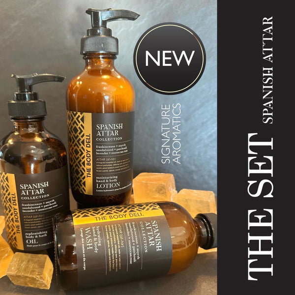 THE BODY DELI Spanish Attar Body Collection Set