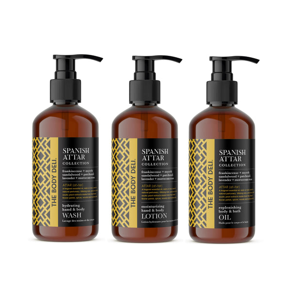 THE BODY DELI Spanish Attar Body Collection Set