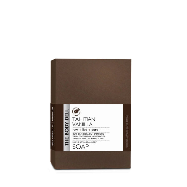 THE BODY DELI Tahitian Vanilla Botanical Bar Soap