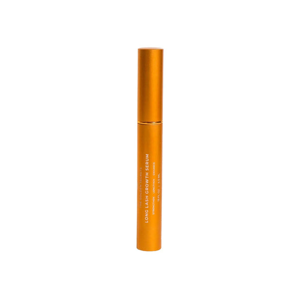 The Golden Secrets Long Lash Growth Serum, designed to enhance and nourish lashes for a fuller, thicker, and stronger appearance. With key ingredients like Biotinoyl Tripeptide-1 and Capixil™, this clean, non-toxic serum promotes natural lash health, offering visible results in as little as eight weeks. Ideal for a more confident, natural lash look without extensions or makeup. Free from prostaglandins and formulated for safe, long-lasting results.