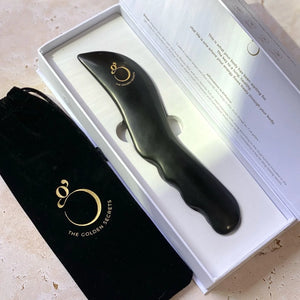 THE GOLDEN SECRETS Sculpting Stone Gua Sha Body Tool