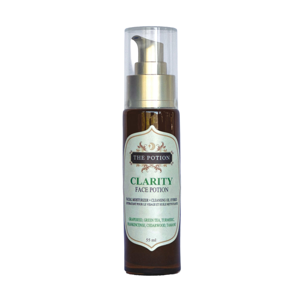 THE POTION MASTERS Clarity Facial Moisturizer + Cleansing Oil Hybrid