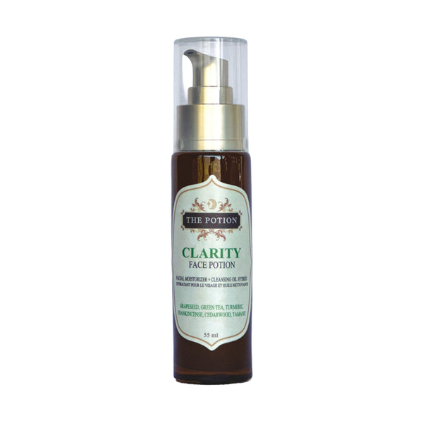 THE POTION MASTERS Clarity Facial Moisturizer + Cleansing Oil Hybrid