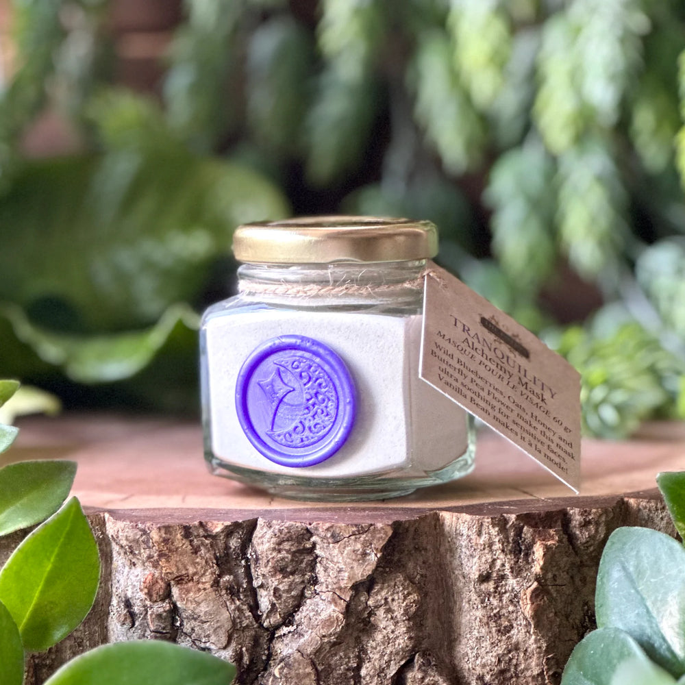 THE POTION MASTERS Tranquility Alchemy Mask – soothing mask for dry, sensitive skin.