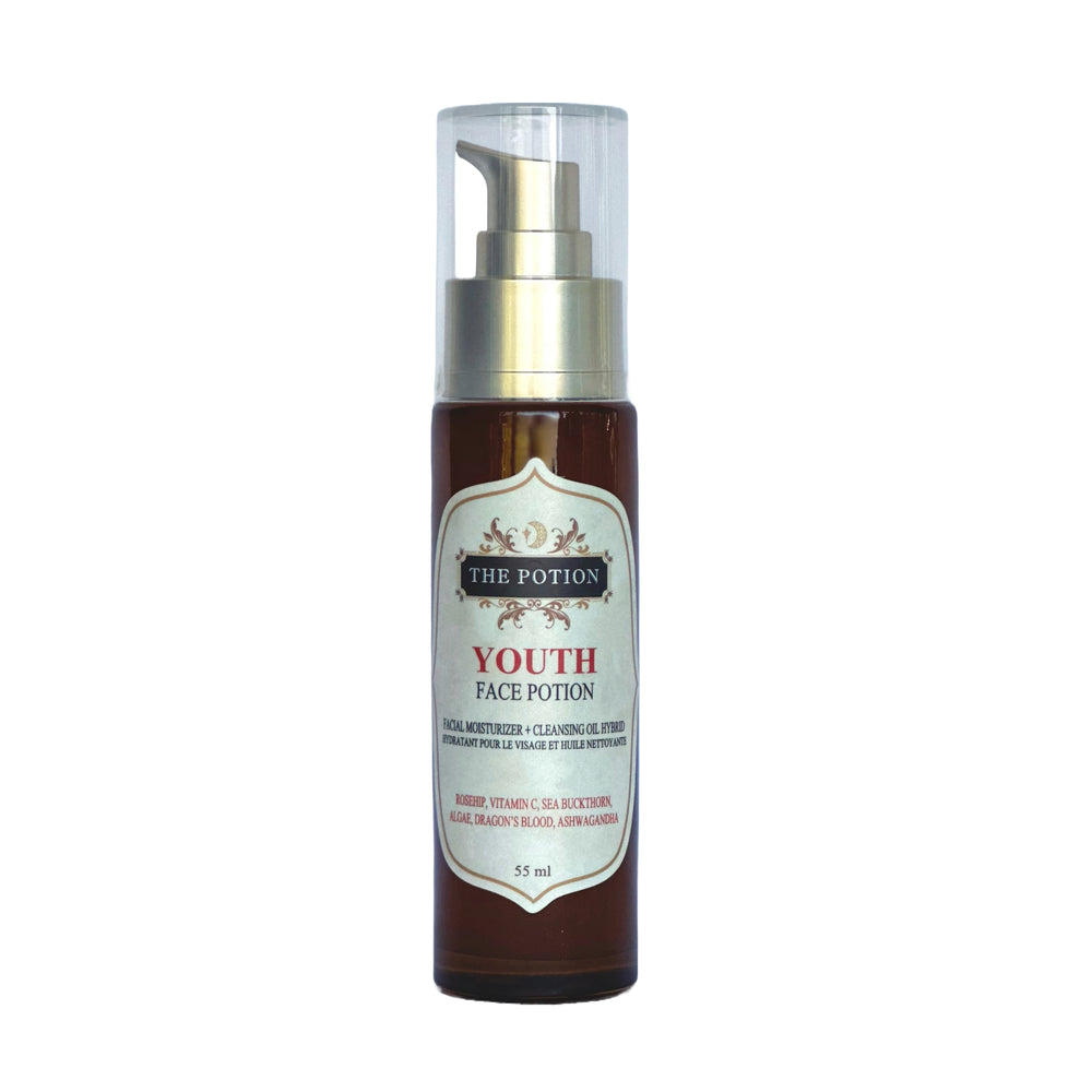 THE POTION MASTERS Youth Facial Moisturizer + Cleansing Oil Hybrid