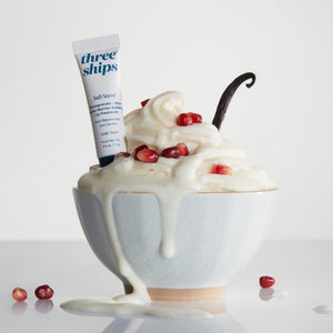 THREE SHIPS SoftServe™ Pomegranate + Shea Butter Lip Balm