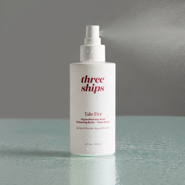 THREE SHIPS Take Five Hypochlorous Acid Balancing Body + Face Spray
