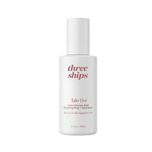 Three Ships Take Five bottle on a white background