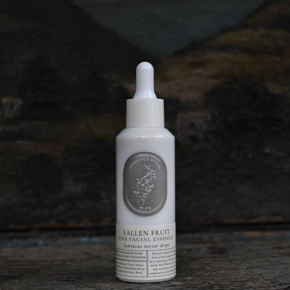 Tidelands House Fallen Fruit Luminous Nectar Drops in glass bottle with wildcrafted botanical ingredients ALWAYS SHOW