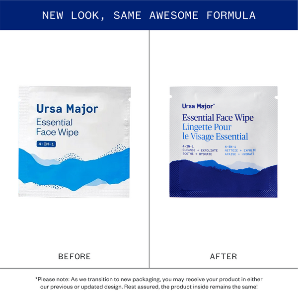 URSA MAJOR Essential Face Wipes. ALWAYS SHOW