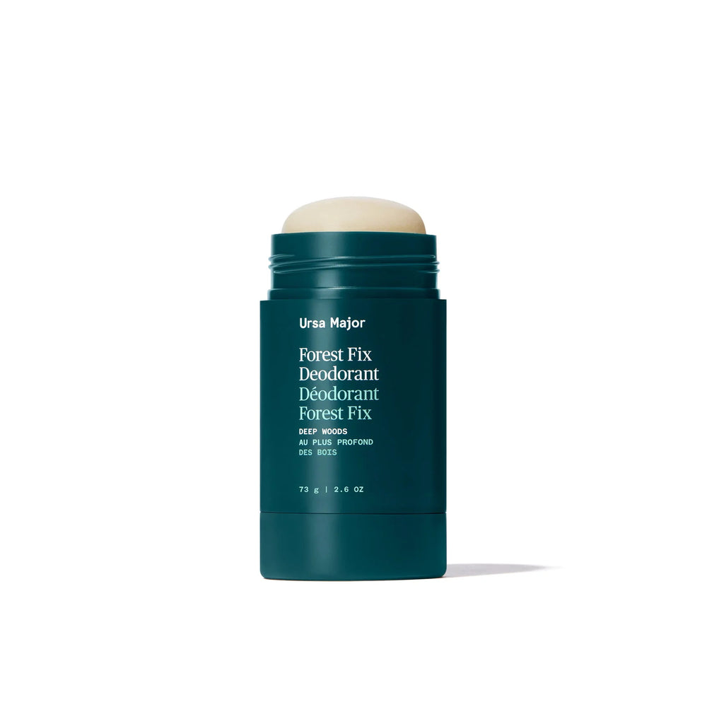 URSA MAJOR Forest Fix Deodorant in 73g stick with forest-inspired aroma, aluminum-free and natural ingredients