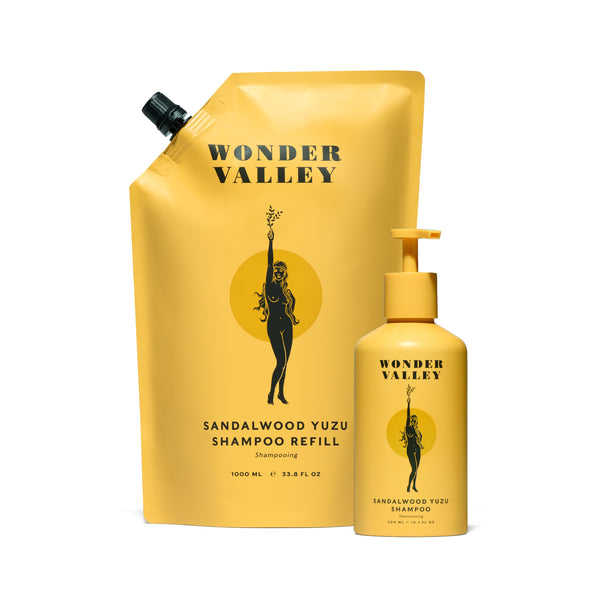 WONDER VALLEY Sandalwood Yuzu Shampoo Refill
