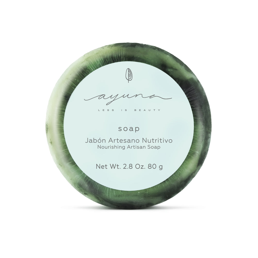 Ayuna Soap. nourishing artisan soap  full size