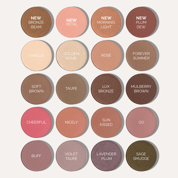 fitglow beauty multi use pressed colours ALWAYS SHOW