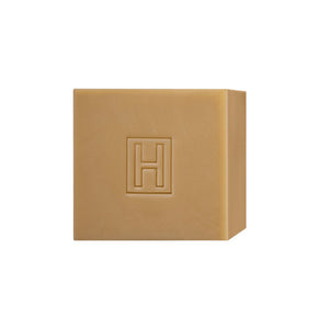 MIEL Cleansing Bar by H IS FOR LOVE – nourishing soap bar with warm, sweet-spicy scent, designed for hands and body, 5 oz size.
