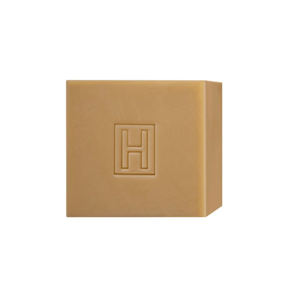 MIEL Cleansing Bar by H IS FOR LOVE – nourishing soap bar with warm, sweet-spicy scent, designed for hands and body, 5 oz size.